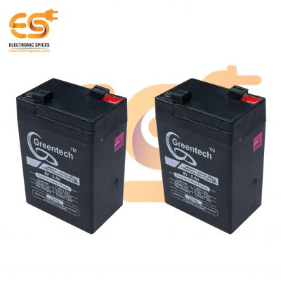 6V 5A Rechargeable valve regulated lead acid battery pack of 5pcs